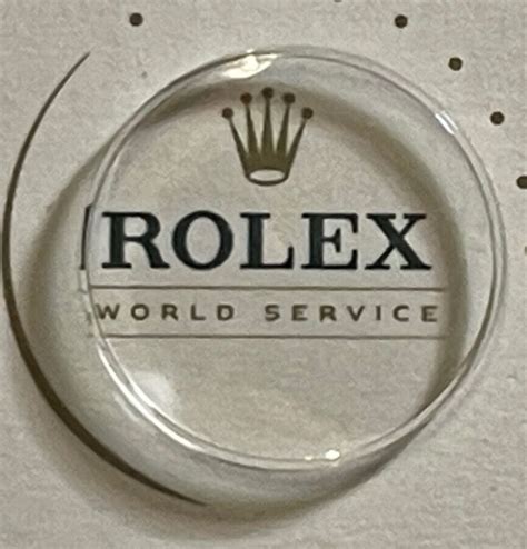 rolex plexiglass